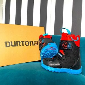 🏂BURTON❄️Kids Mini-grom*Snowboad Boots Sz13C NEW!